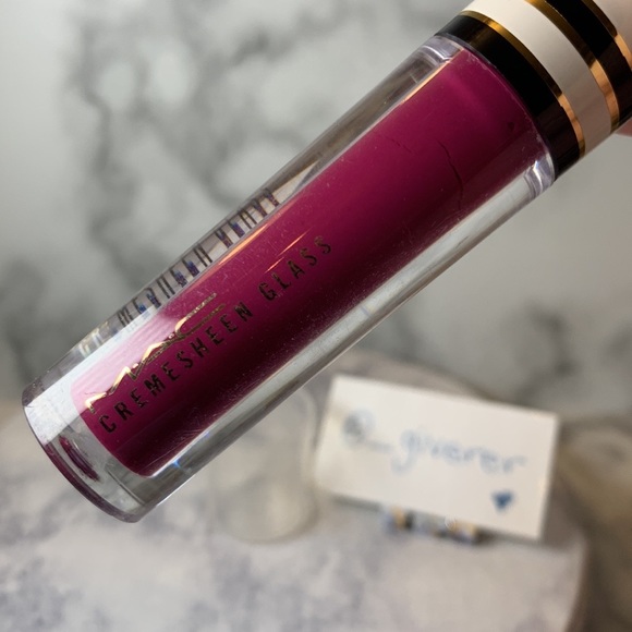 4x Pink Nocturnals Lip Set MAC CREMESHEEN GLASS Limited Edition - Picture 9 of 16